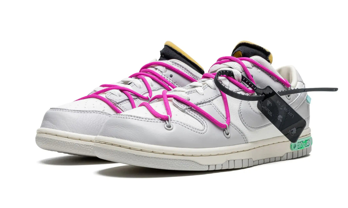 Tênis Nike Dunk Low x Off-White "Lot 30" - DM1602-122