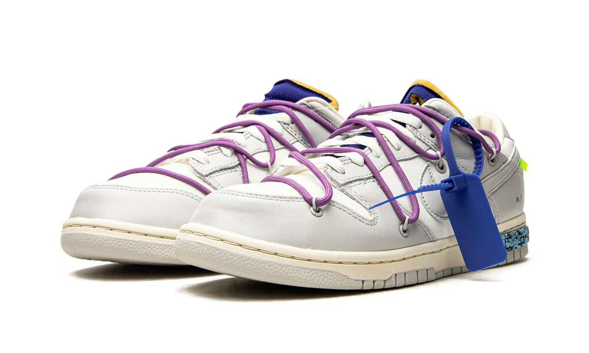 Tênis Nike Dunk Low x Off-White "Lot 48" - DM1602-107