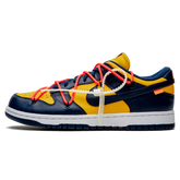 Tênis Nike Dunk Low x Off-White "Michigan" - CT0856-700