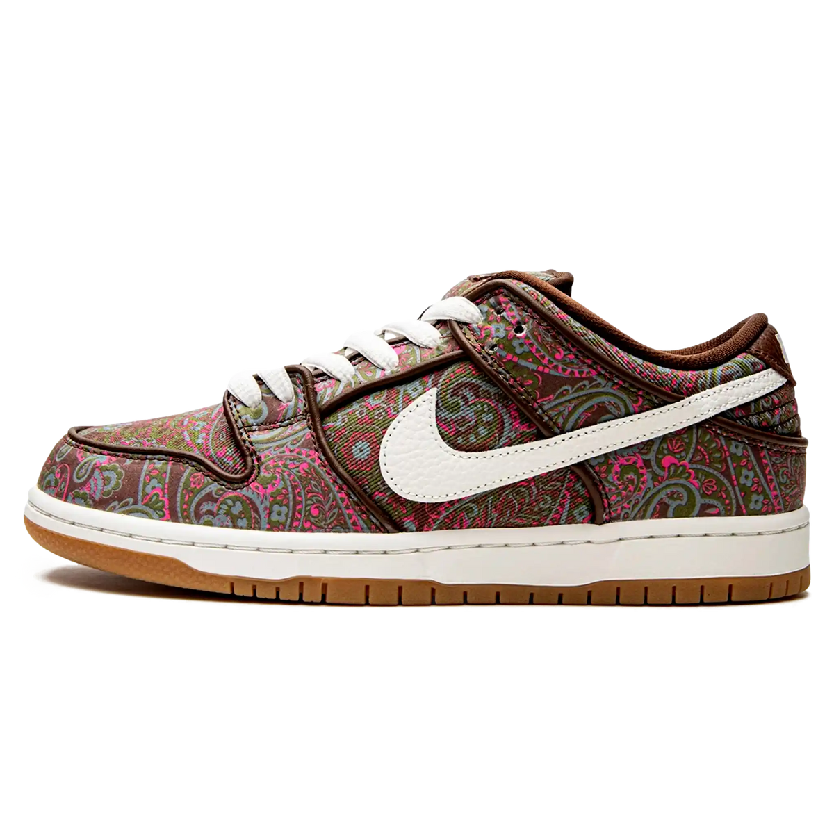 Tênis Nike Dunk Low SB "Paisley Brown" Marrom - DH7534-200