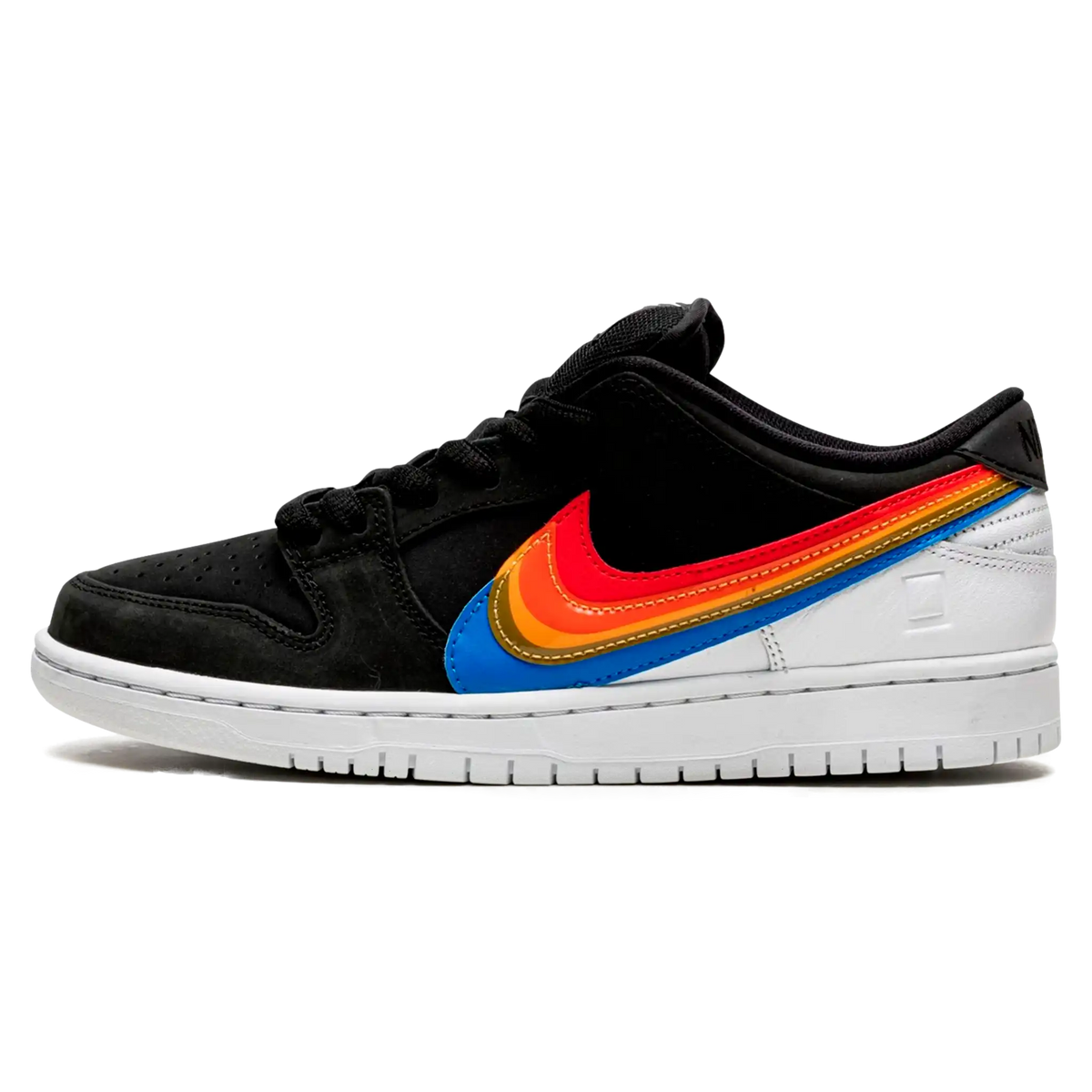 Tênis Nike Dunk Low SB "Polaroid" Preto / Colorido - DH7722-001