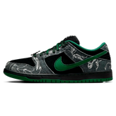 Tênis Nike Dunk Low SB "There Skateboards" Preto / Verde - HF7743-001