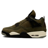 Tênis Air Jordan 4 Craft "Medium Olive" Verde - FB9927-200