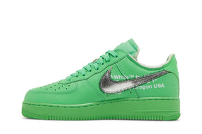 Tênis Off-White x Nike Air Force 1 Low Green Brooklyn Verde